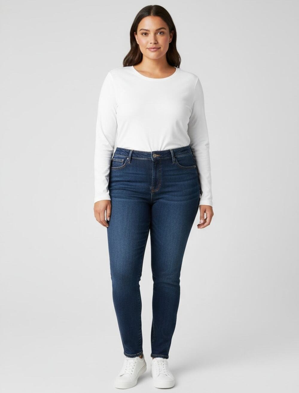 Levi Signature Gold Jeans Plus Size‎ W38 x L28 Shaping High Rise Skinny NWT